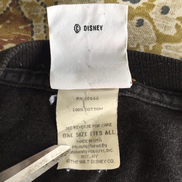 Vintage Mickey & Co. Upside Down Mickey Tshirt - Picture 5 of 8